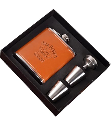 Amazon.co.jp: Jack Daniel's 6-Ounce Flask/Shots/Funnel Gift Set by